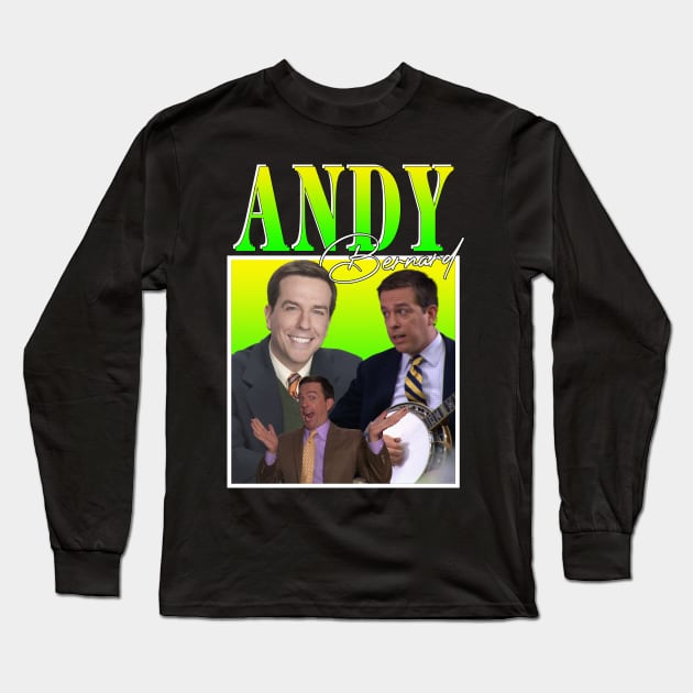 Andy Bernard Long Sleeve T-Shirt by TeesBySilvia